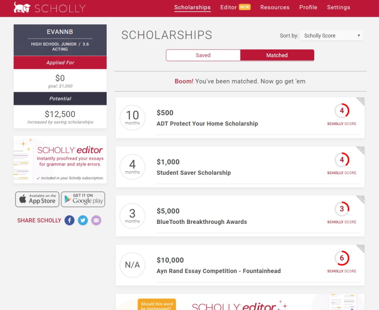 Scholly on the browser